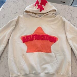 AELFRIC EDEN VINTAGE EMBROIDERY EDEN STAR HOODIE, xs